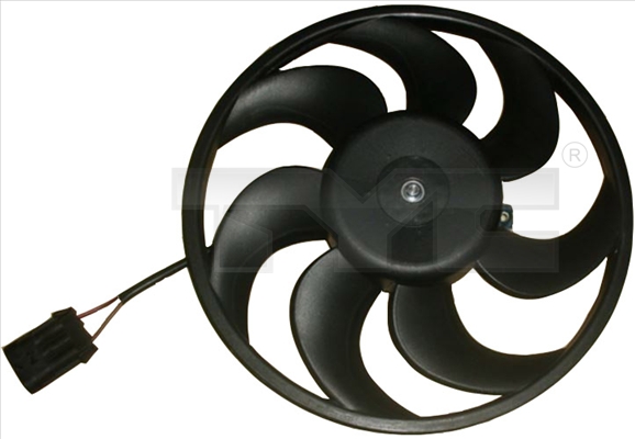 TYC Ventilátor, vízhűtő 825-0033_TYC