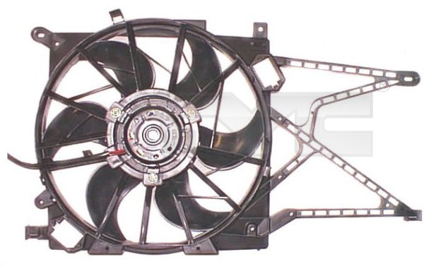 TYC Ventilátor, vízhűtő 825-1017_TYC