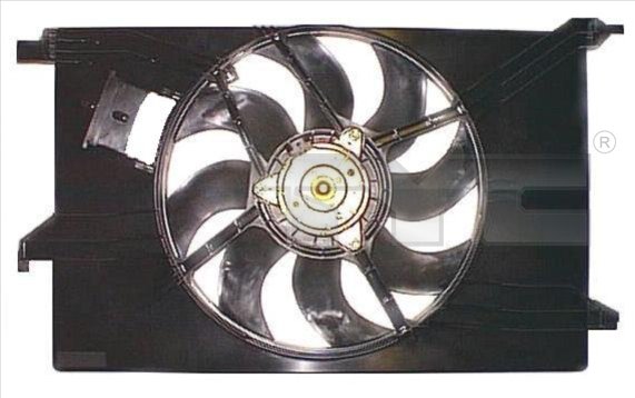 TYC Ventilátor, vízhűtő 825-1024_TYC