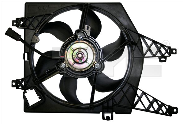 TYC Ventilátor, vízhűtő 828-0015_TYC