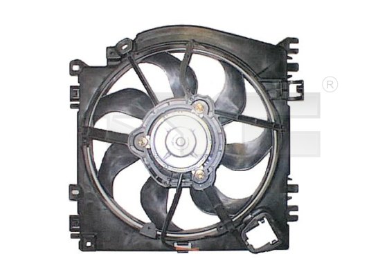 TYC Ventilátor, vízhűtő 828-1007_TYC