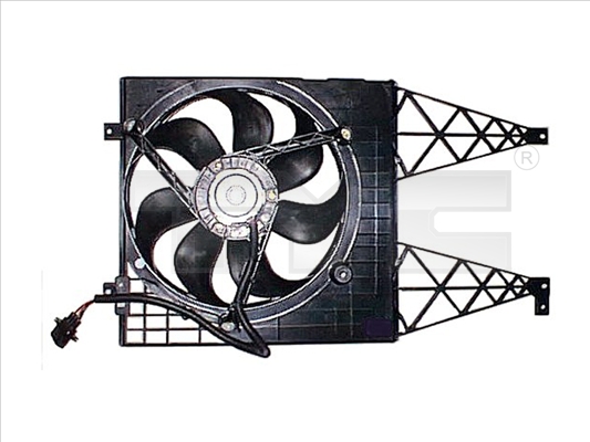 TYC Ventilátor, vízhűtő 837-0043_TYC