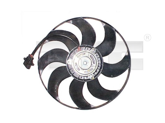 TYC Ventilátor, vízhűtő 837-1001_TYC