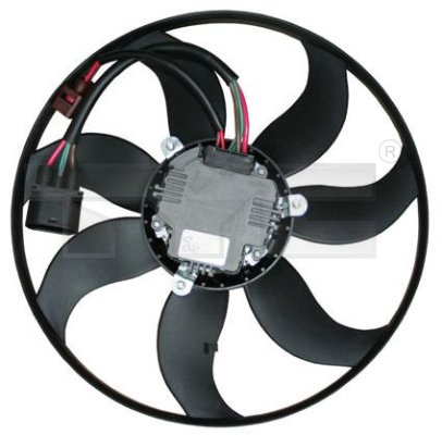 TYC Ventilátor, vízhűtő 837-1014_TYC