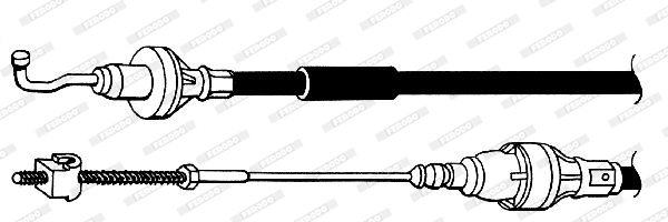 FERODO PREMIER Kuplungbowden FCC422834