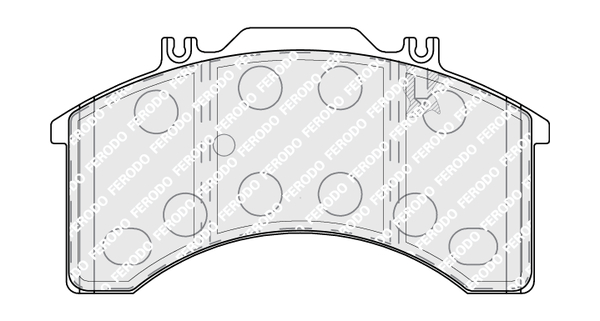 FERODO PREMIER Első fékbetét FCV770