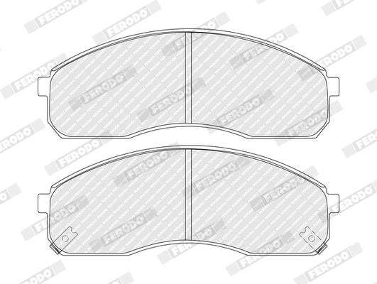 FERODO PREMIER Első fékbetét FDB1990