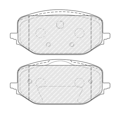 FERODO PREMIER Fékbetét, mind FDB5337