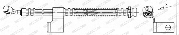 FERODO PREMIER Gumifékcső FHY3128