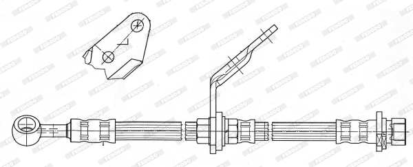 FERODO PREMIER Gumifékcső FHY3303