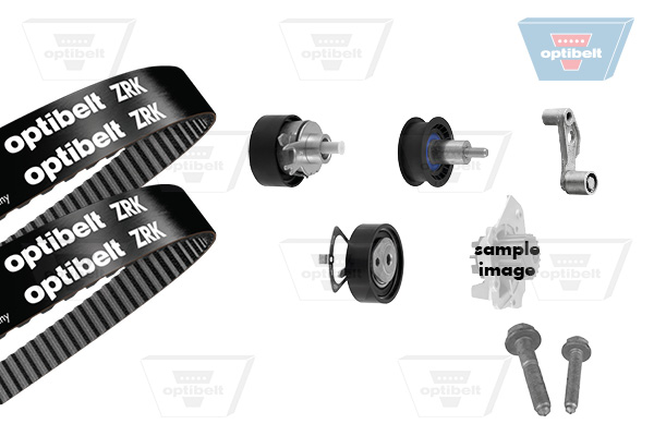 OPTIBELT Vezérműszíjkészlet vízpumpával KT1209W2_OPT