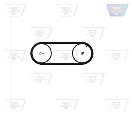 OPTIBELT Vezérműszíj ZRK1090_OPT