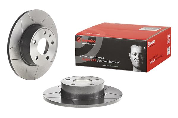 BREMBO Hátsó féktárcsa 08.3126.76_BREMBO