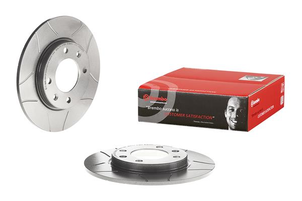 BREMBO Hátsó féktárcsa 08.5334.75_BREMBO