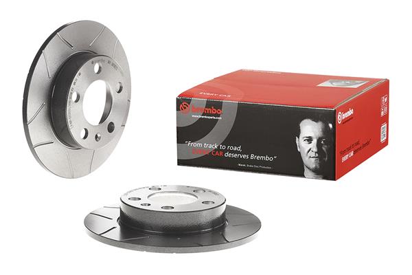 BREMBO Hátsó féktárcsa 08.7165.75_BREMBO