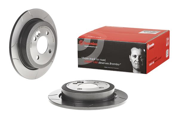 BREMBO Hátsó féktárcsa 08.9163.75_BREMBO