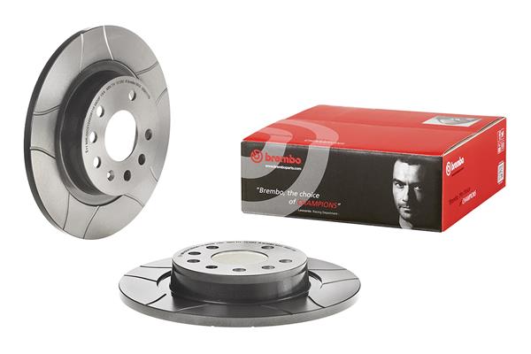 BREMBO 08.9511.75_BREMBO Hátsó féktárcsa