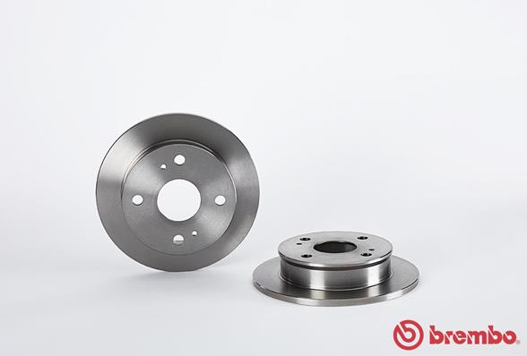 BREMBO Hátsó féktárcsa 08.A139.10_BREMBO