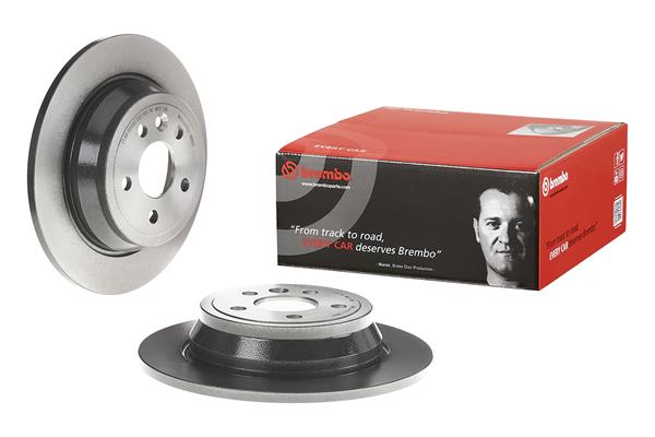 BREMBO Hátsó féktárcsa 08.B804.11_BREMBO