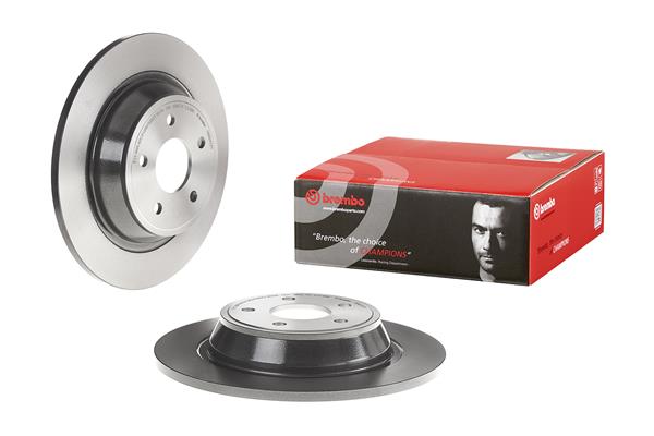 BREMBO Hátsó féktárcsa 08.N257.21_BREMBO