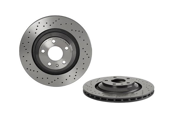 BREMBO Hátsó féktárcsa 09.8842.2X_BREMBO