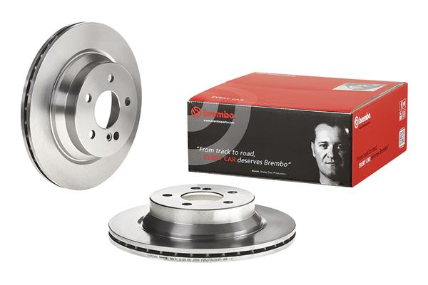 BREMBO Hátsó féktárcsa 09.A358.10_BREMBO