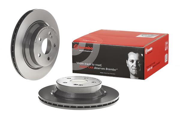 BREMBO Hátsó féktárcsa 09.A358.11_BREMBO