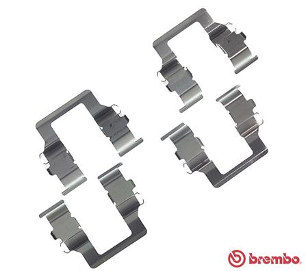 BREMBO Tartozékkészlet, tárcsafékbetét A02201_BREMBO