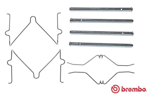 BREMBO Tartozékkészlet, tárcsafékbetét A02263_BREMBO