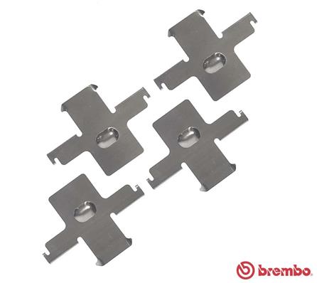 BREMBO Tartozékkészlet, tárcsafékbetét A02290_BREMBO