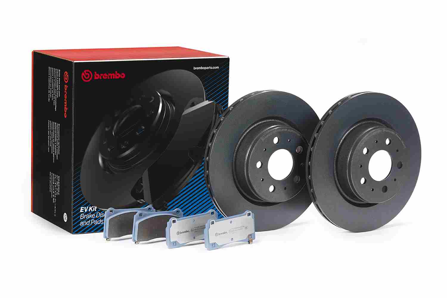 BREMBO Féktárcsa + fékbetét KT08001_BREMBO