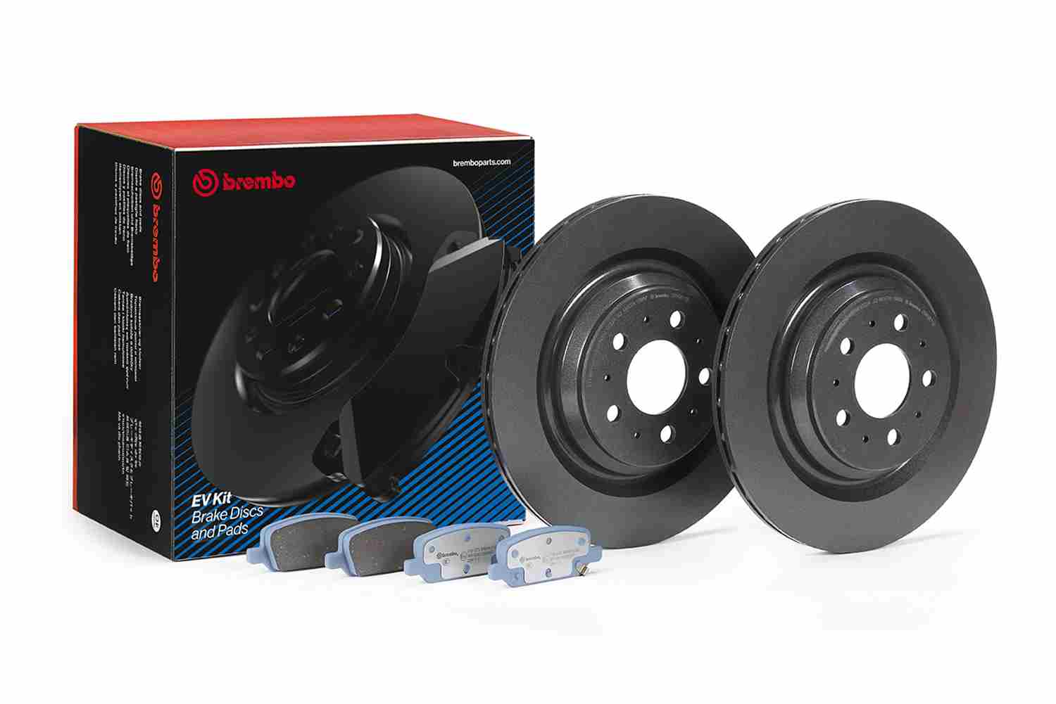 BREMBO Féktárcsa + fékbetét KT08002_BREMBO