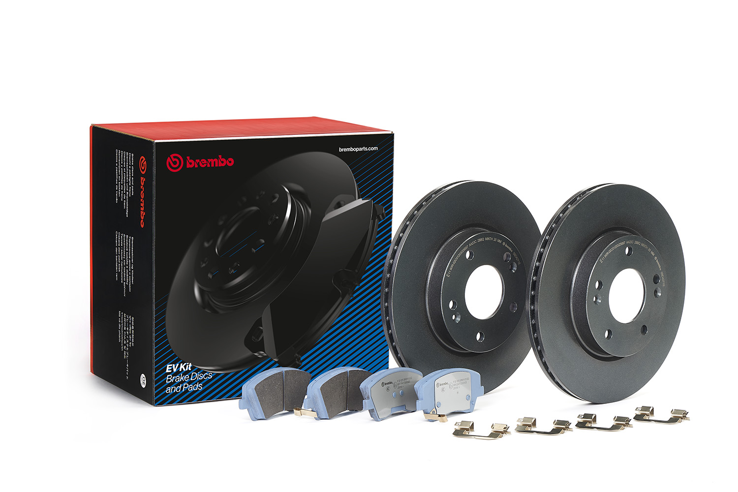 BREMBO Féktárcsa + fékbetét KT08013_BREMBO