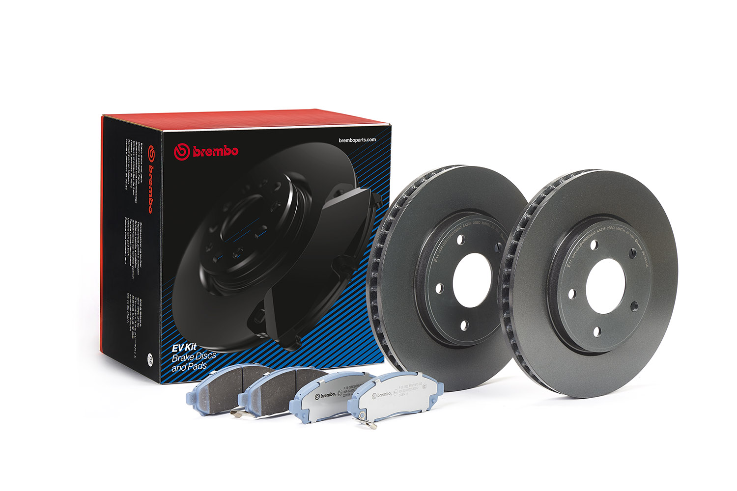 BREMBO Féktárcsa + fékbetét KT08017_BREMBO