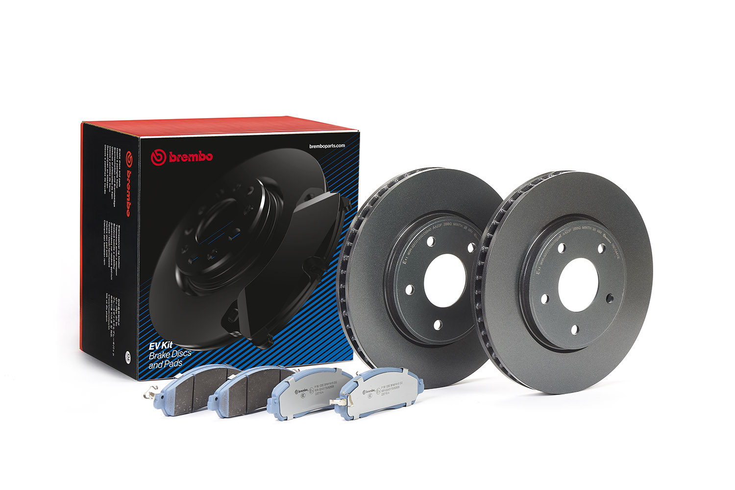 BREMBO Féktárcsa + fékbetét KT08018_BREMBO