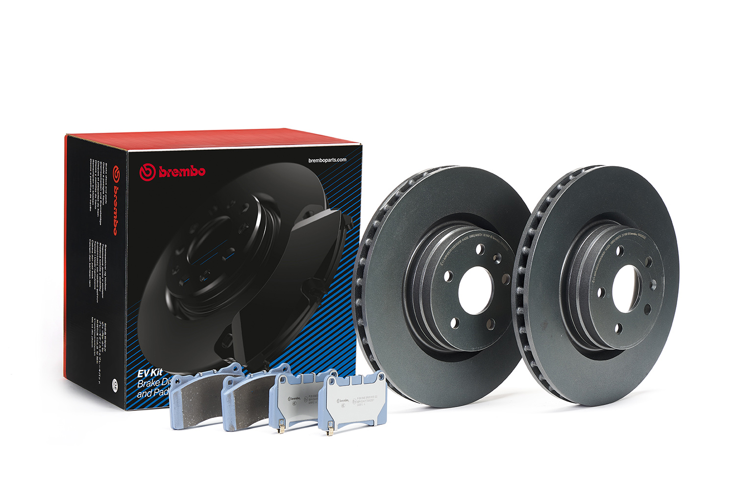 BREMBO Féktárcsa + fékbetét KT08021_BREMBO