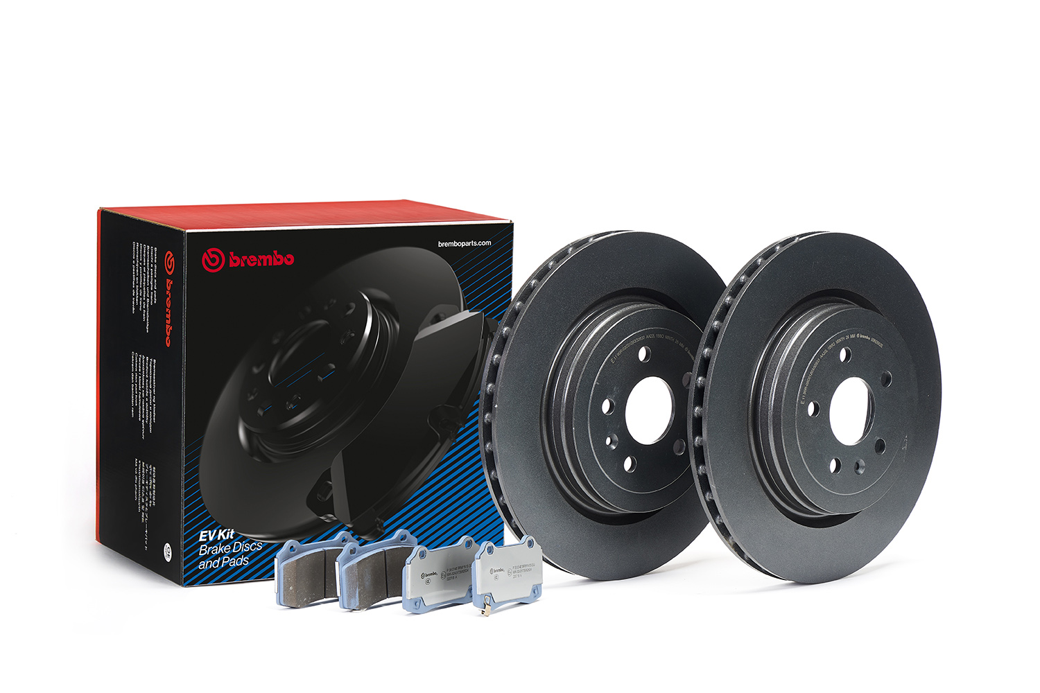 BREMBO Féktárcsa + fékbetét KT08023_BREMBO