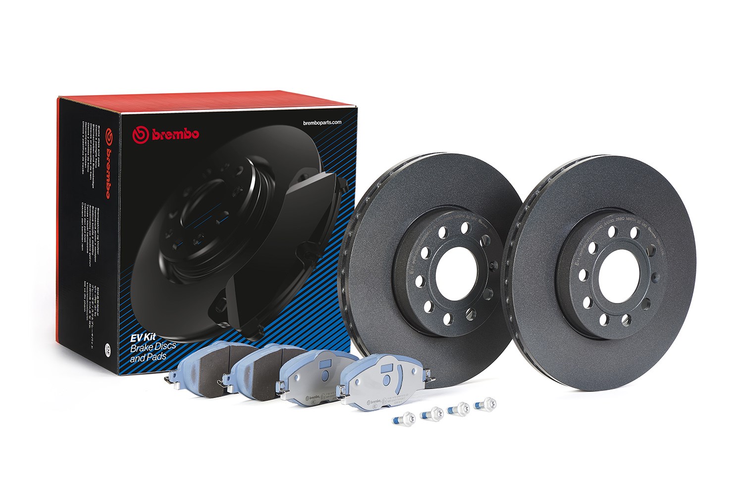 BREMBO Féktárcsa + fékbetét KT08024_BREMBO