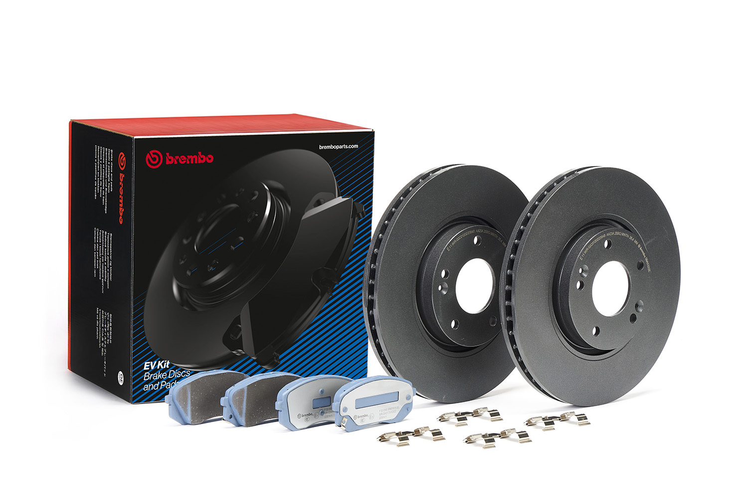 BREMBO Féktárcsa + fékbetét KT08029_BREMBO