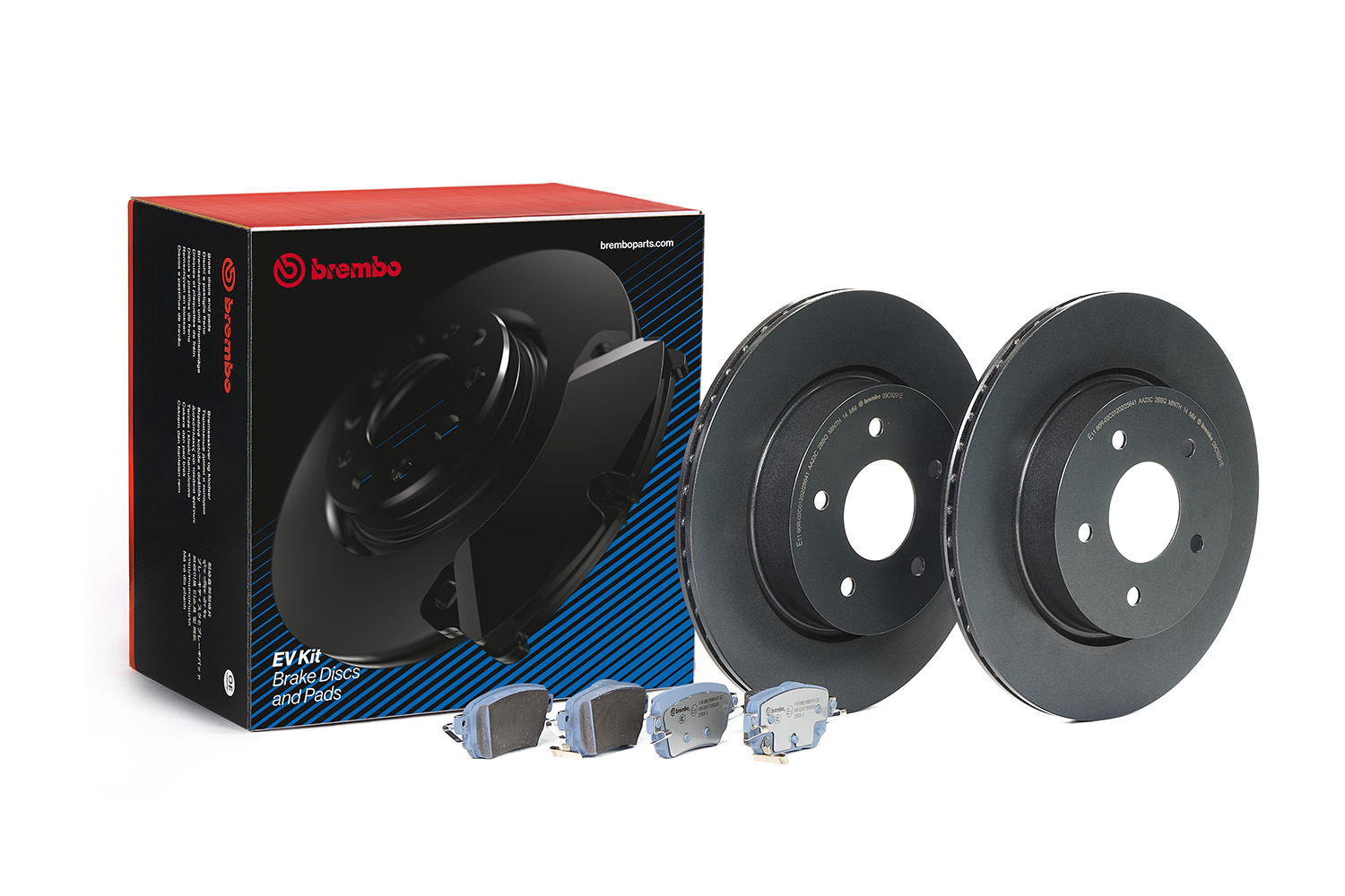 BREMBO Féktárcsa + fékbetét KT08030_BREMBO