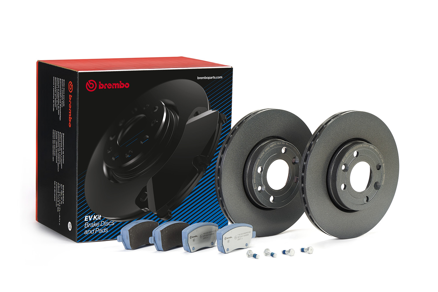 BREMBO Féktárcsa + fékbetét KT08031_BREMBO