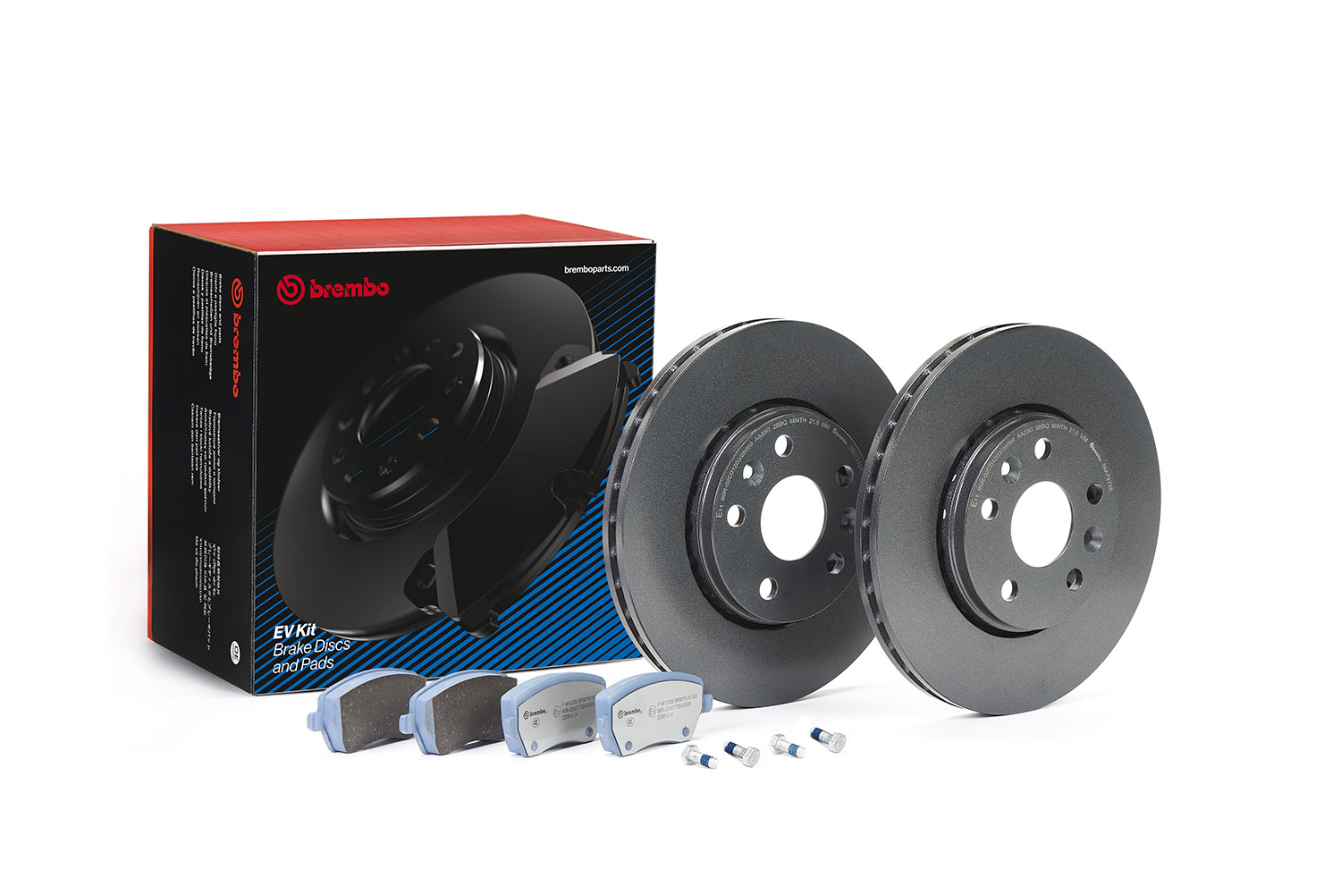 BREMBO Féktárcsa + fékbetét KT08032_BREMBO