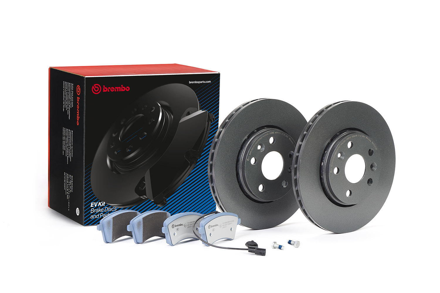 BREMBO Féktárcsa + fékbetét KT08034_BREMBO