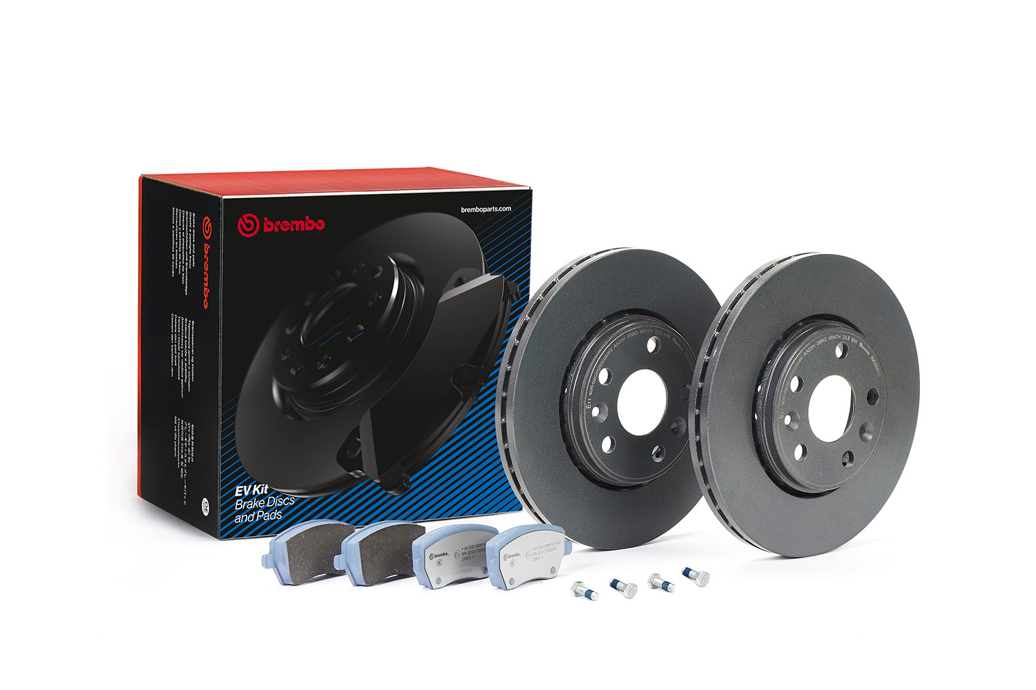 BREMBO Féktárcsa + fékbetét KT08035_BREMBO