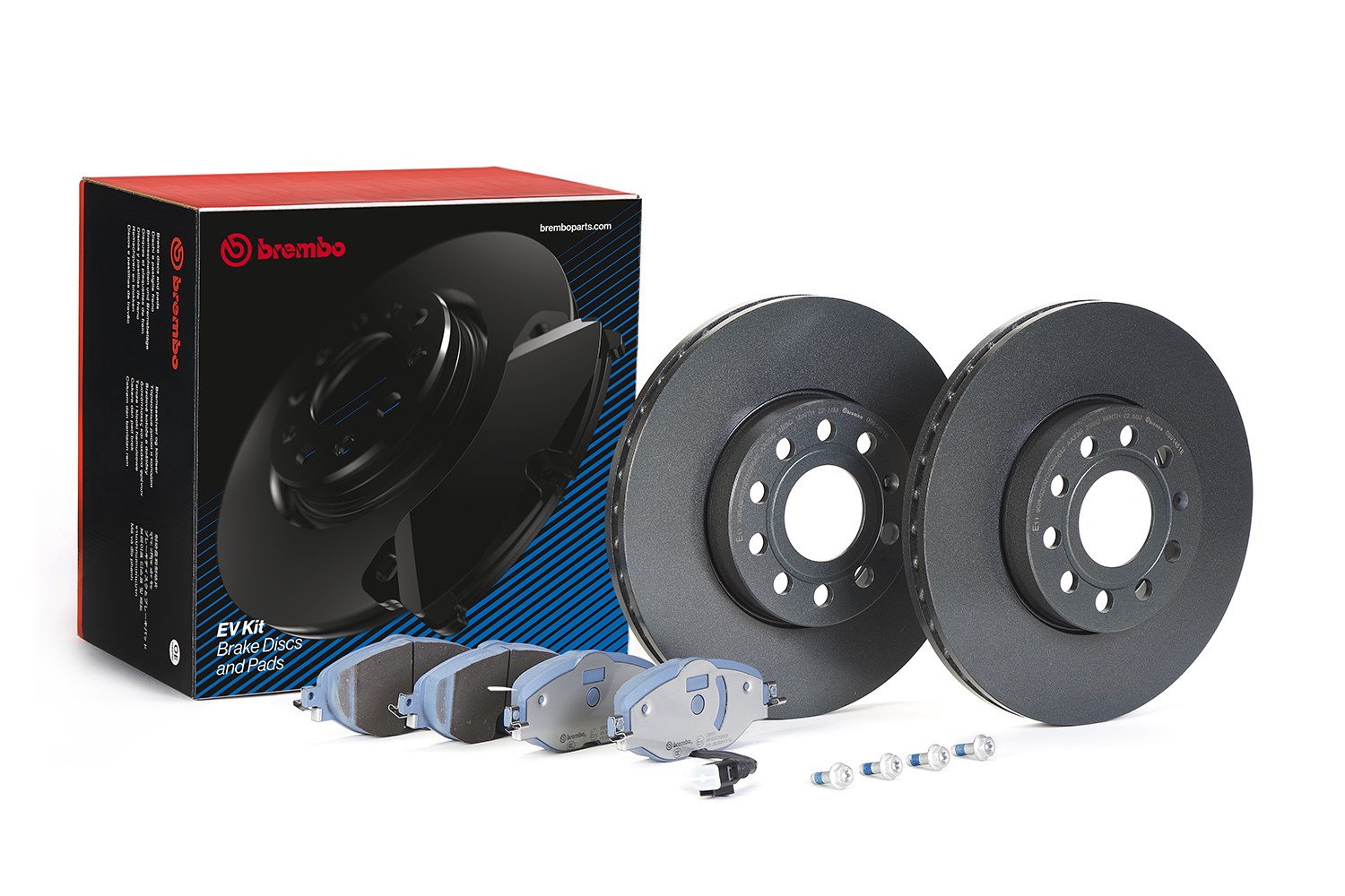 BREMBO Féktárcsa + fékbetét KT08038_BREMBO