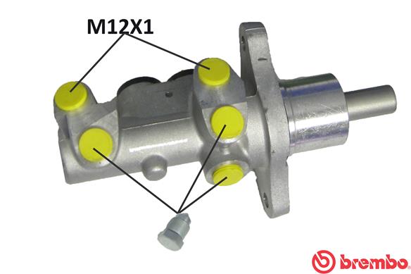 BREMBO Főfékhenger M06027_BREMBO