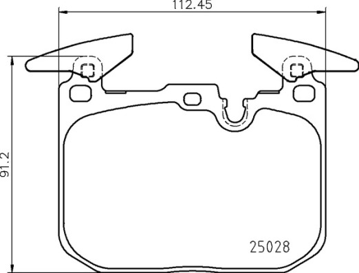 BREMBO Fékbetét, mind P06098_BREMBO