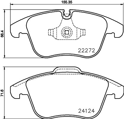 BREMBO Fékbetét, mind P36030_BREMBO