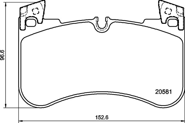 BREMBO Fékbetét, mind P44029_BREMBO