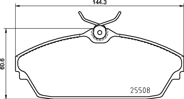 BREMBO Fékbetét, mind P82003_BREMBO